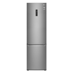 LG GBB7 Series, NatureFRESH, 384 л, высота 203 см, серебристый - Холодильник GBB72SAUGN.ASNQEUR