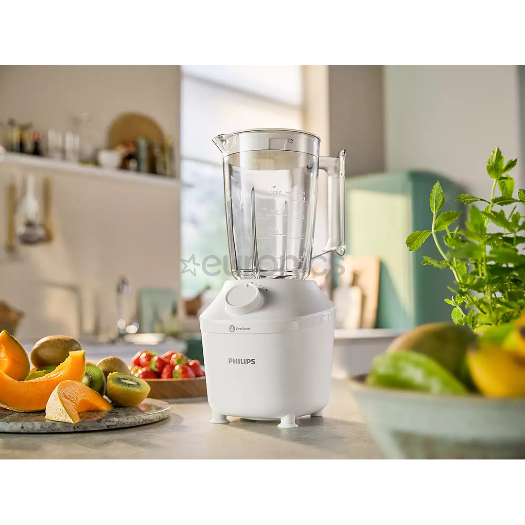 Philips 3000, 450 W, 1.9 L, balta - Blenderis