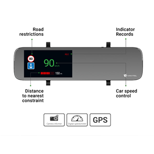 Video reģistrators MR450 GPS, Navitel