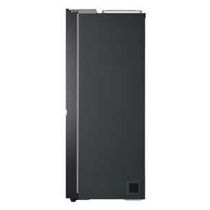 LG, water & ice dispenser, 635 L, height 179 cm, black - SBS Refrigerator