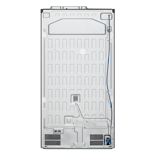 LG, диспенсер для воды и льда, 635 л, высота 179 см, черный - SBS-холодильник