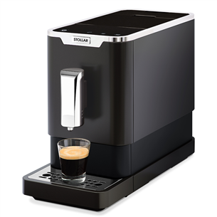 Stollar The Slim Café SEM750, melna/nerūsējošā tērauda - Kafijas automāts SEM750B