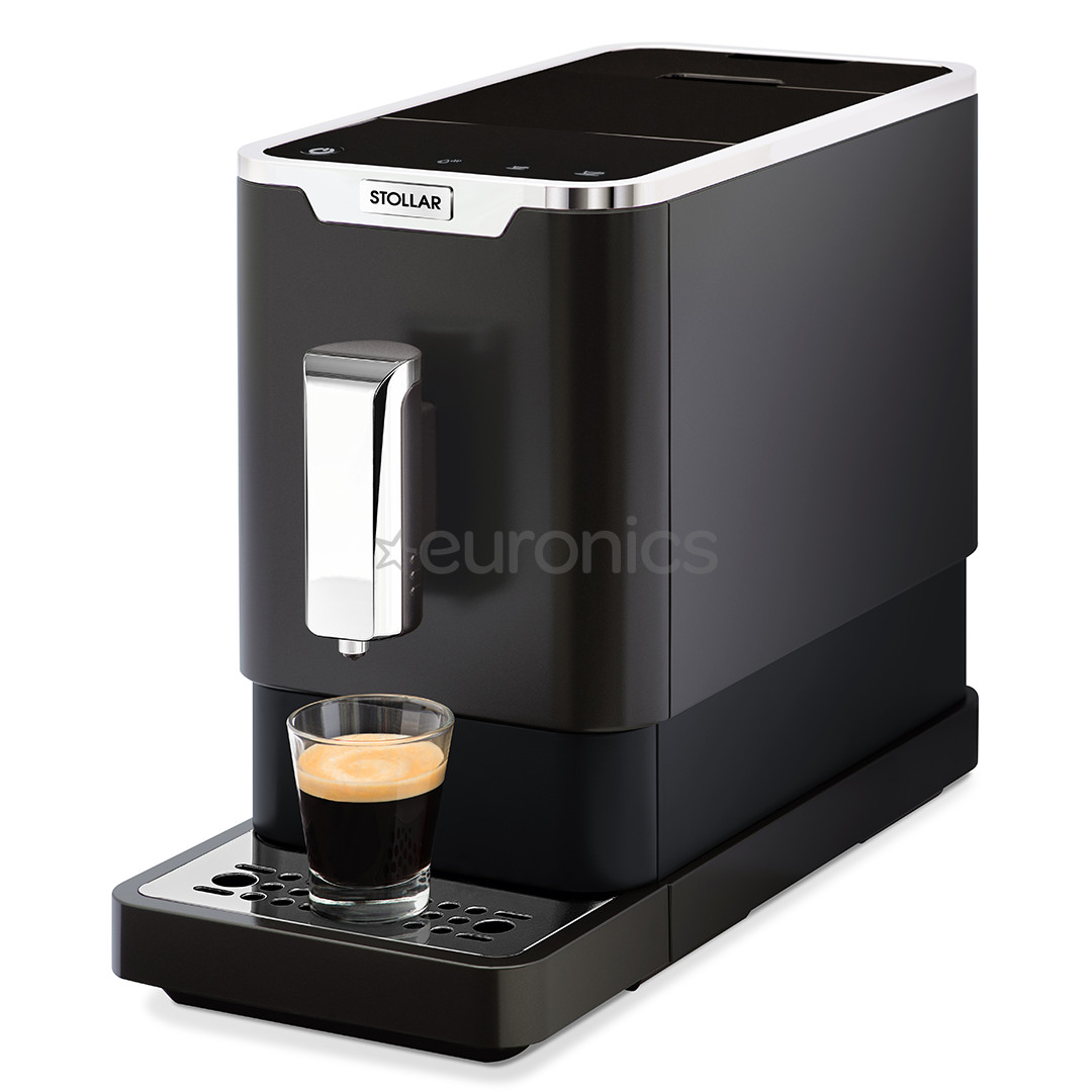 Stollar The Slim Café SEM750, черный/нерж. сталь - Кофемашина
