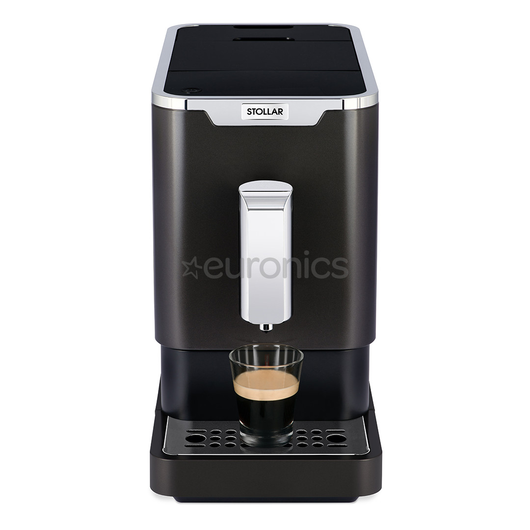 Stollar The Slim Café SEM750, черный/нерж. сталь - Кофемашина