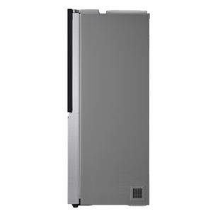 LG Water & Ice Dispenser Instaview™, augstums 179 cm, 635 L, sudraba - SBS ledusskapis