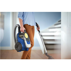 Philips 2000, 850 W, bagless, grey/blue/yellow - Vacuum cleaner