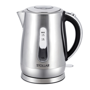 Stollar the Comfort Kettle, 1.7 L, sudraba/melna - Tējkanna TKS720