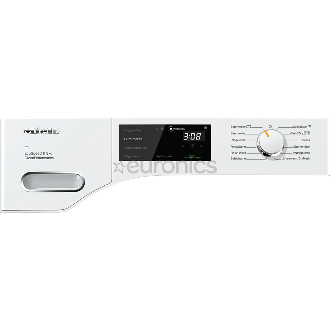 Miele, EcoSpeed, 8 кг, глубина 64,3 см - Сушильная машина