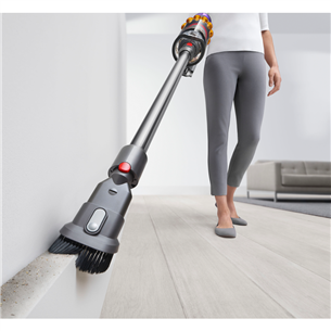 Dyson V15 Detect Absolute, желтый/серый - Беспроводной пылесос