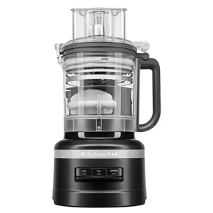 KitchenAid, 3.1 L, 400 W, melna - Virtuves kombains