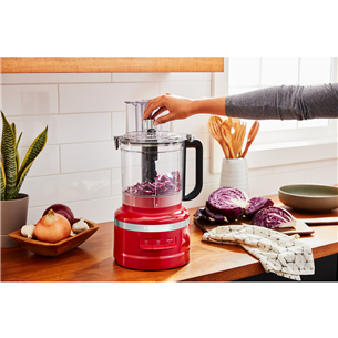 KitchenAid, 3,1 L, 400 W, red - Food processor