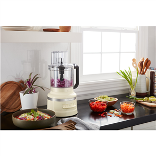 KitchenAid, 3.1 L, 400 W, bēša – Virtuves kombains