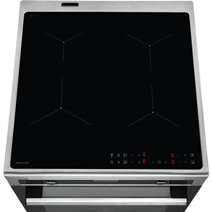 Electrolux, 4 cooking zones, 73 L, inox - Freestanding Induction Cooker