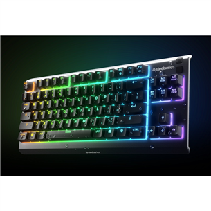 SteelSeries Apex 3 TKL, US, mehāniskā, melna - Klaviatūra