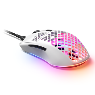 SteelSeries Aerox 3 (2022), white - Wired Optical Mouse