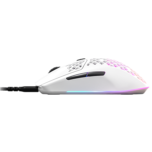 SteelSeries Aerox 3 (2022), white - Wired Optical Mouse