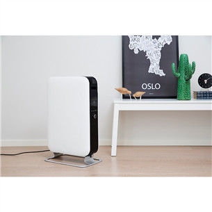 Mill, 1500 W, black/white - Oil radiator