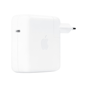 Apple 67W USB-C Power Adapter, balta - Strāvas adapteris MKU63ZM/A