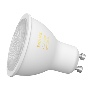 Philips Hue White Ambiance, GU10, balta - Viedā spuldze