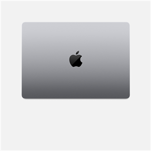 Apple MacBook Pro 14 (2021), 14.2'', M1 Pro 8C/14C, 16 GB, 512 GB, ENG, tumši pelēka - Portatīvais dators
