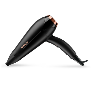 BaByliss Turbo Shine 2200, 2200 W, melna - Matu fēns