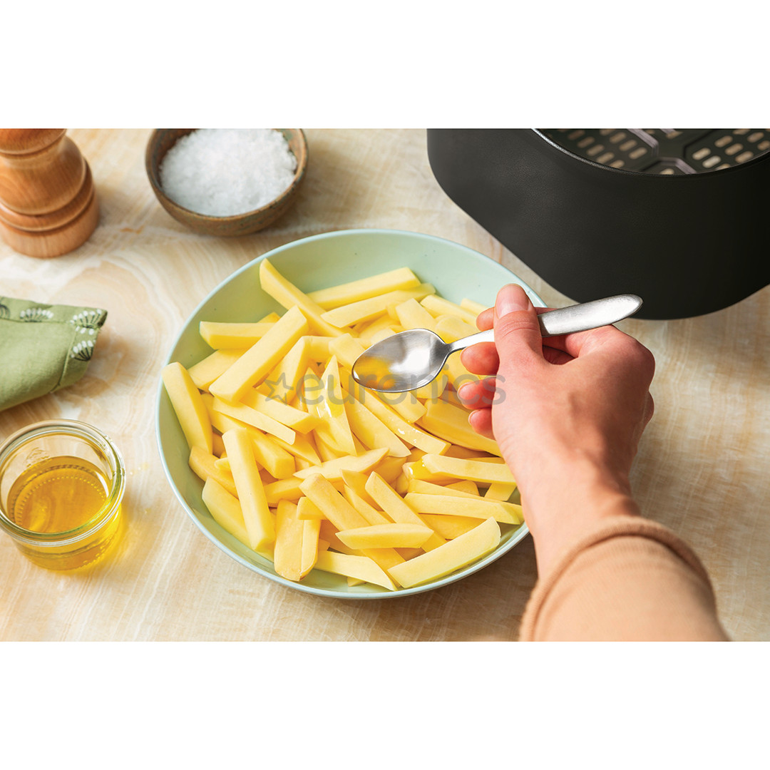 Philips Essential XL, 2000 Вт, 6,2 л + дополнительный аксессуар, серый - Аэрогриль