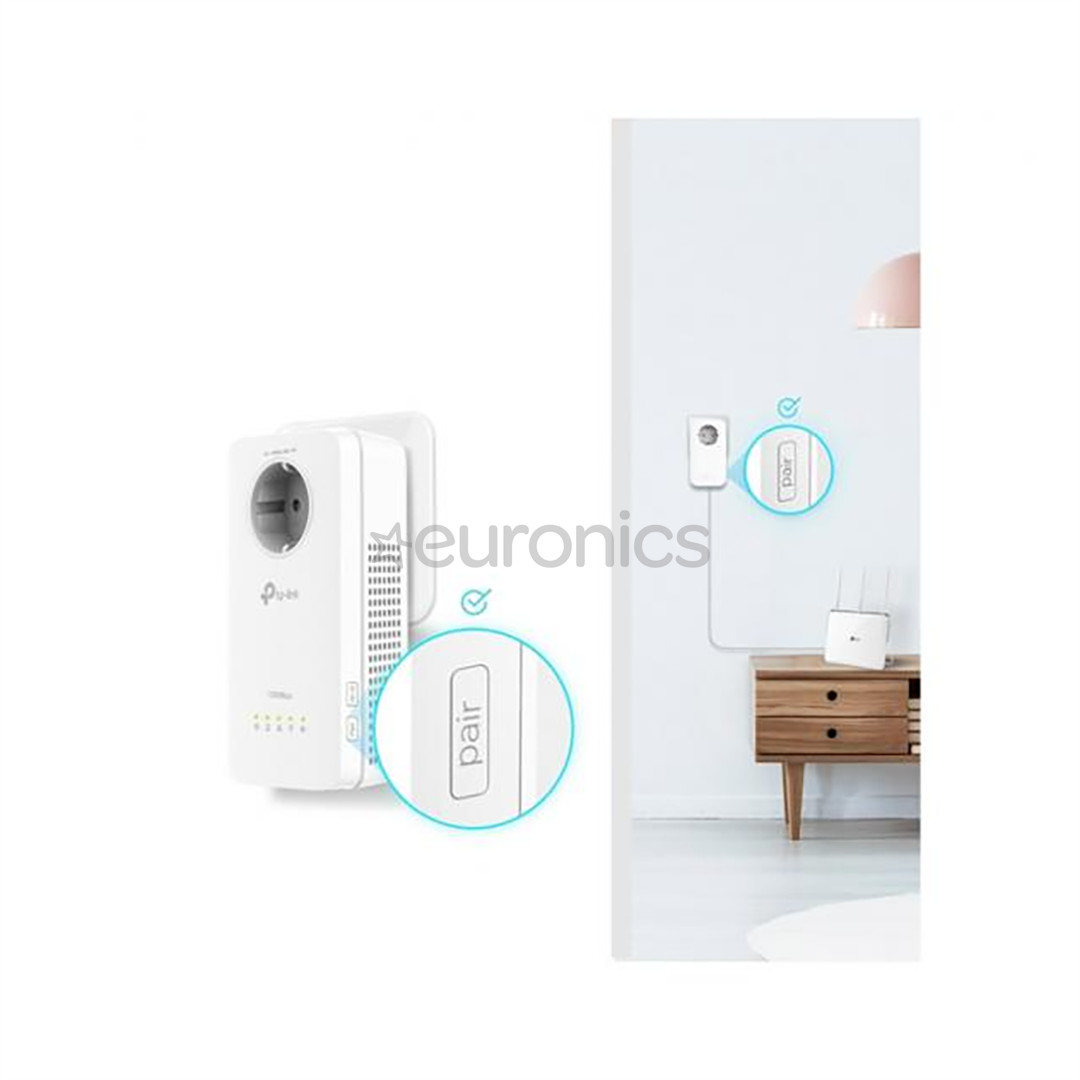 Wireless extender adapter TP-Link AV1300 Powerline ac Wi-Fi