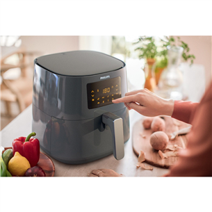 Philips 3000 Series Airfryer XL, 2000 Вт, 6,2 л, серый - Аэрогриль