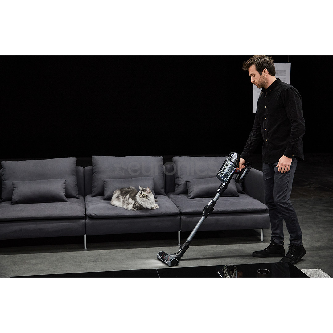 Tefal X-Force Flex 14.60 Animal Care, melna - Bezvadu putekļu sūcējs