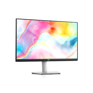 Dell S2722QC, 27", UHD, IPS, 60 Hz, sudraba - Monitors