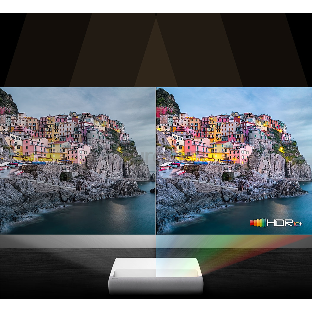 Samsung LSP9T The Premiere, 130", lāzera, balta - Projektors