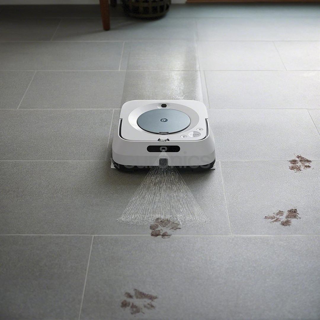 iRobot Braava jet m6, balta - Uzmazgāšanas robots