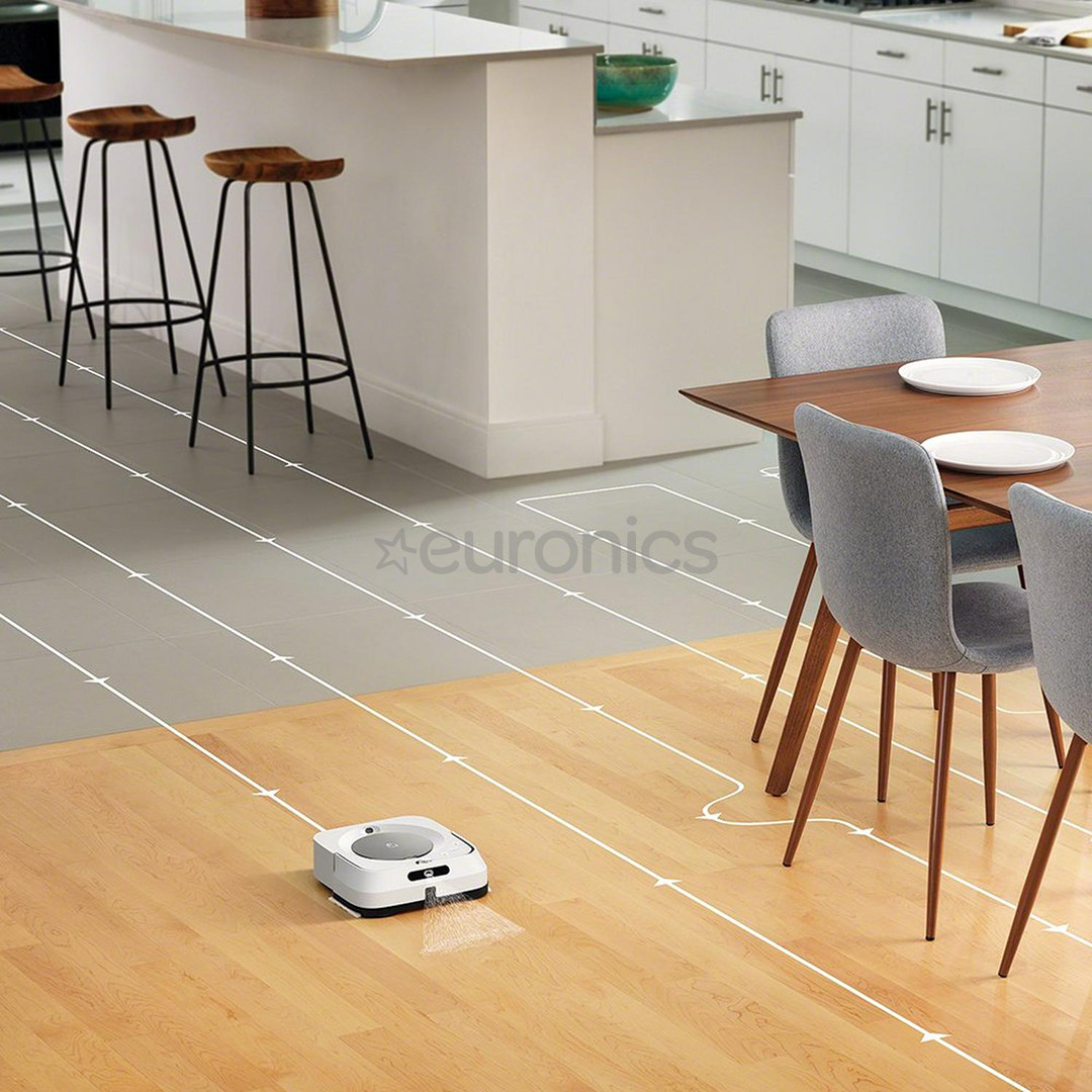iRobot Braava jet m6, balta - Uzmazgāšanas robots