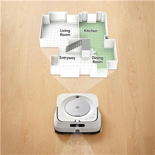 iRobot Braava jet m6, white - Robot mop