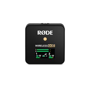 RODE Wireless GO II, 3,5 мм, USB-C, черный - Беспроводной микрофон