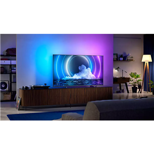 Philips MiniLED 4K UHD, 75'', sānu statīvs, sudraba - Televizors