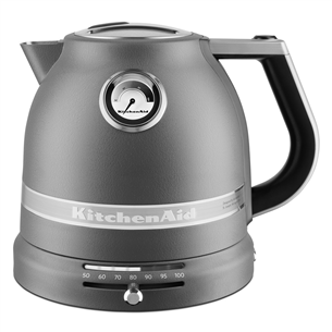 KitchenAid Artisan, регулировка температуры, 1,5 л, серый - Чайник 5KEK1522EGR