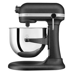 KitchenAid Artisan, 500 W, 6.9 L, melna – Mikseris