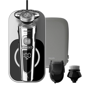 Philips S9000 Prestige Wet & Dry, melna - Skuveklis SP9863/14