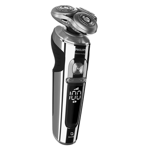 Philips Shaver S9000 Prestige Wet & Dry, черный/серебристый - Бритва