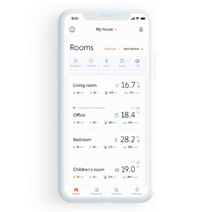 Mill WiFi, 1500 W, balta - Eļļas radiators