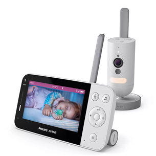 Philips Avent Connected, Full HD, balta - Video aukle