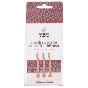 Spotlight Sonic, 3 pcs., pink - Toothbrush heads