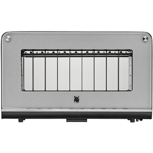 WMF Lono, 1300 W, silver/clear - Glass toaster