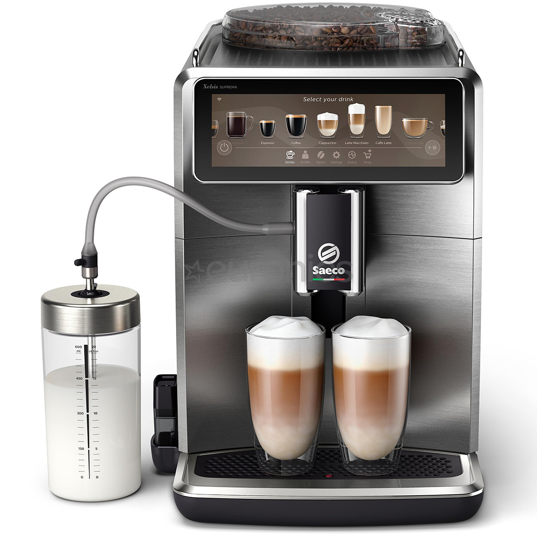 Saeco Xelsis Suprema, nerūsējošā tērauda – Kafijas automāts