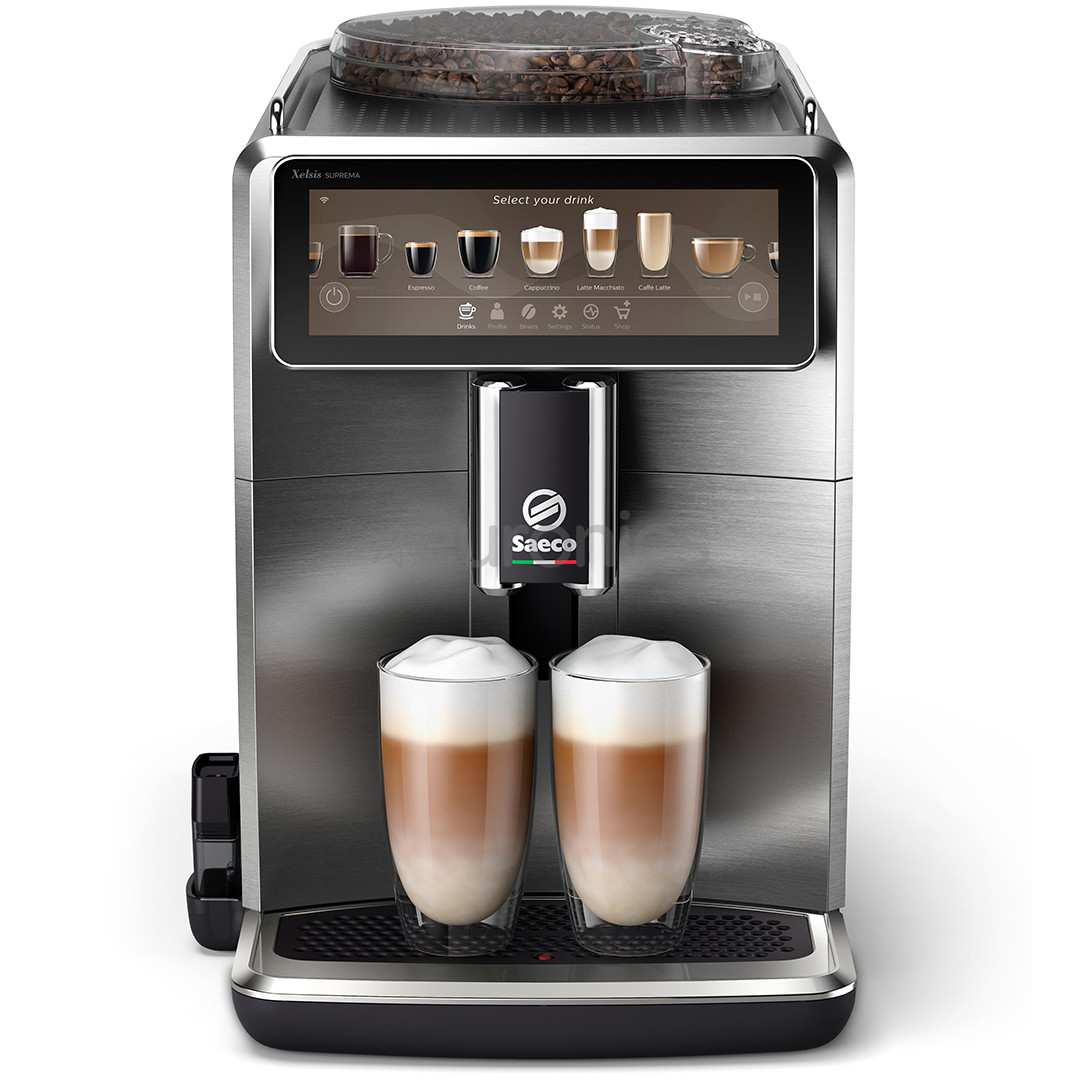 Saeco Xelsis Suprema, nerūsējošā tērauda – Kafijas automāts