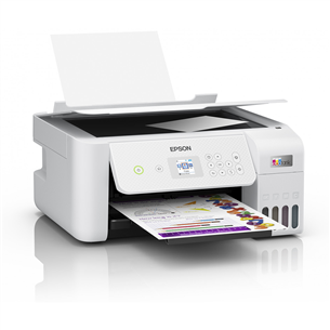Epson EcoTank L3266, WiFi, белый - Многофункциональный цветной струйный принтер