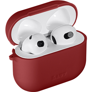 Laut POD, priekš AirPods 3, sarkana - Apvalks