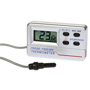 Electrolux, pelēka – Digitālais termometrs ledusskapim/saldētavai E4RTDR01