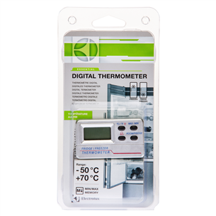 Electrolux, pelēka – Digitālais termometrs ledusskapim/saldētavai